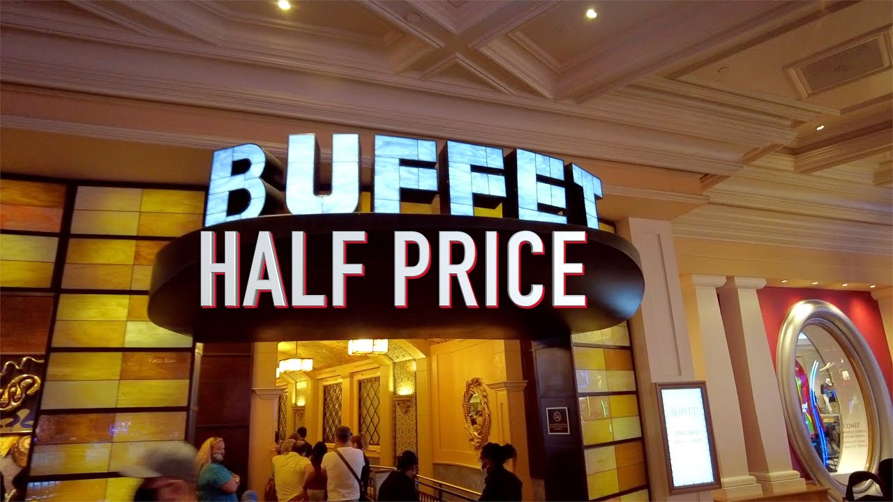 Bellagio Buffet Las Vegas HALF PRICE