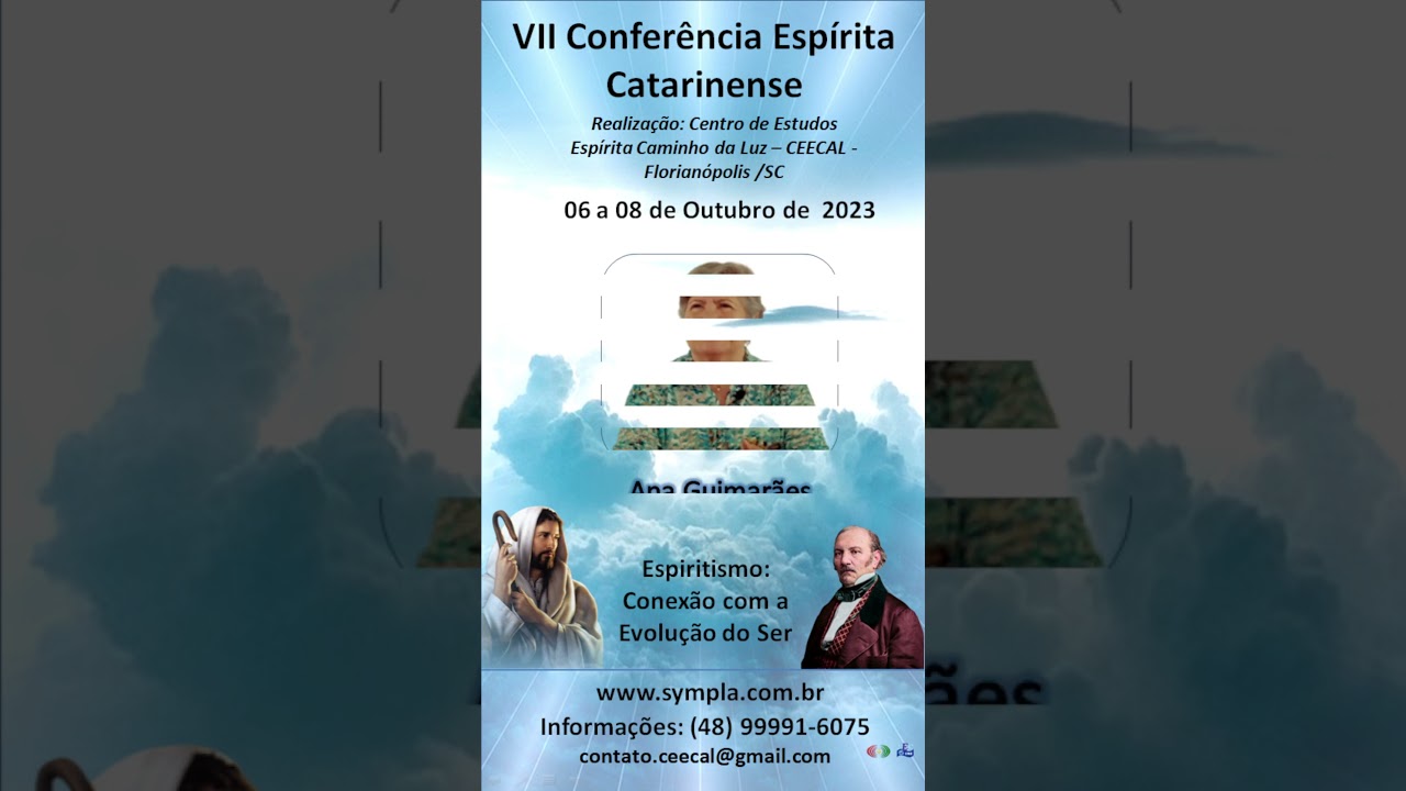 Divulga&ccedil;&atilde;o - VII Confer&ecirc;ncia Espirita Catarinense 2023 #shorts  #shortsvideo #tvceecal