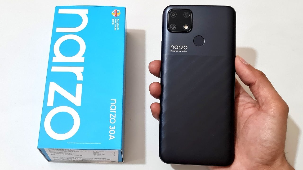 Realme Narzo 30A Unboxing - 6000mAh Battery & Real Quality