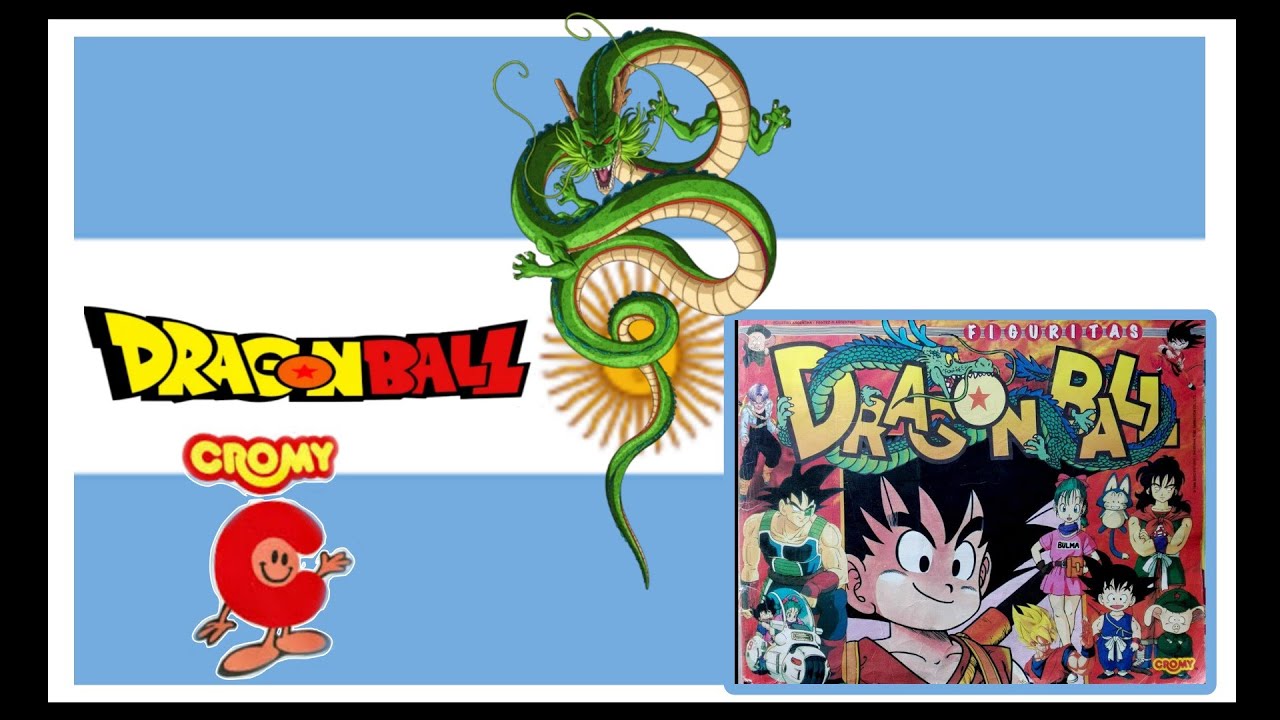 Album Completo Dragon Ball Cromy 1994 el primero de Argentina