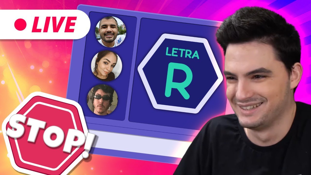 JOGANDO STOP COM EQUIPE NETOLAB!