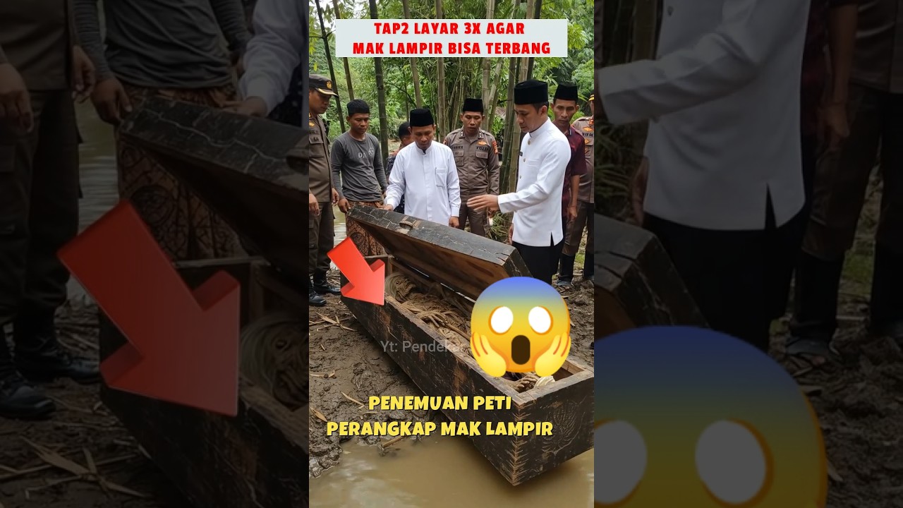⚠️‼️ Penemuan peti perangkap  Mak Lampir 😱 