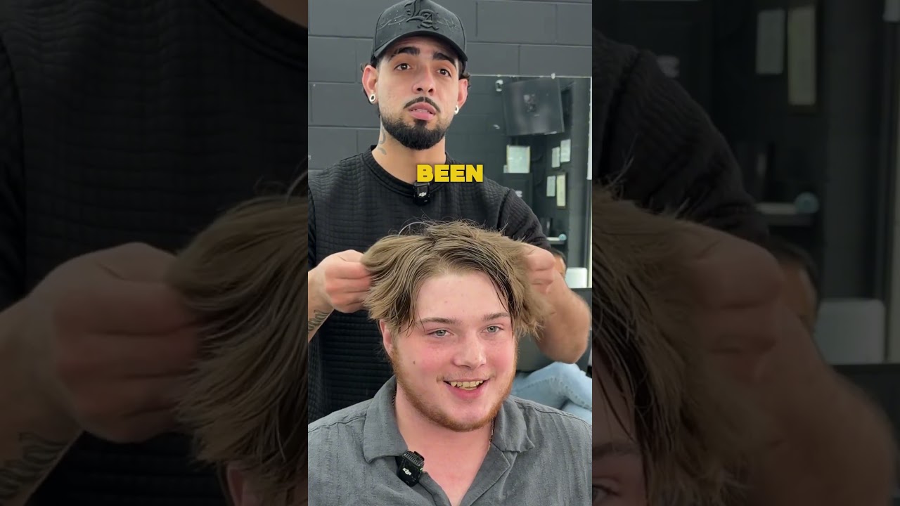 Преображение волос с помощью стрижки &laquo;Sharp Fade&raquo;! ✨✂️ | #ПреображениеВолос #ЖизньПарикмахера #Sh...