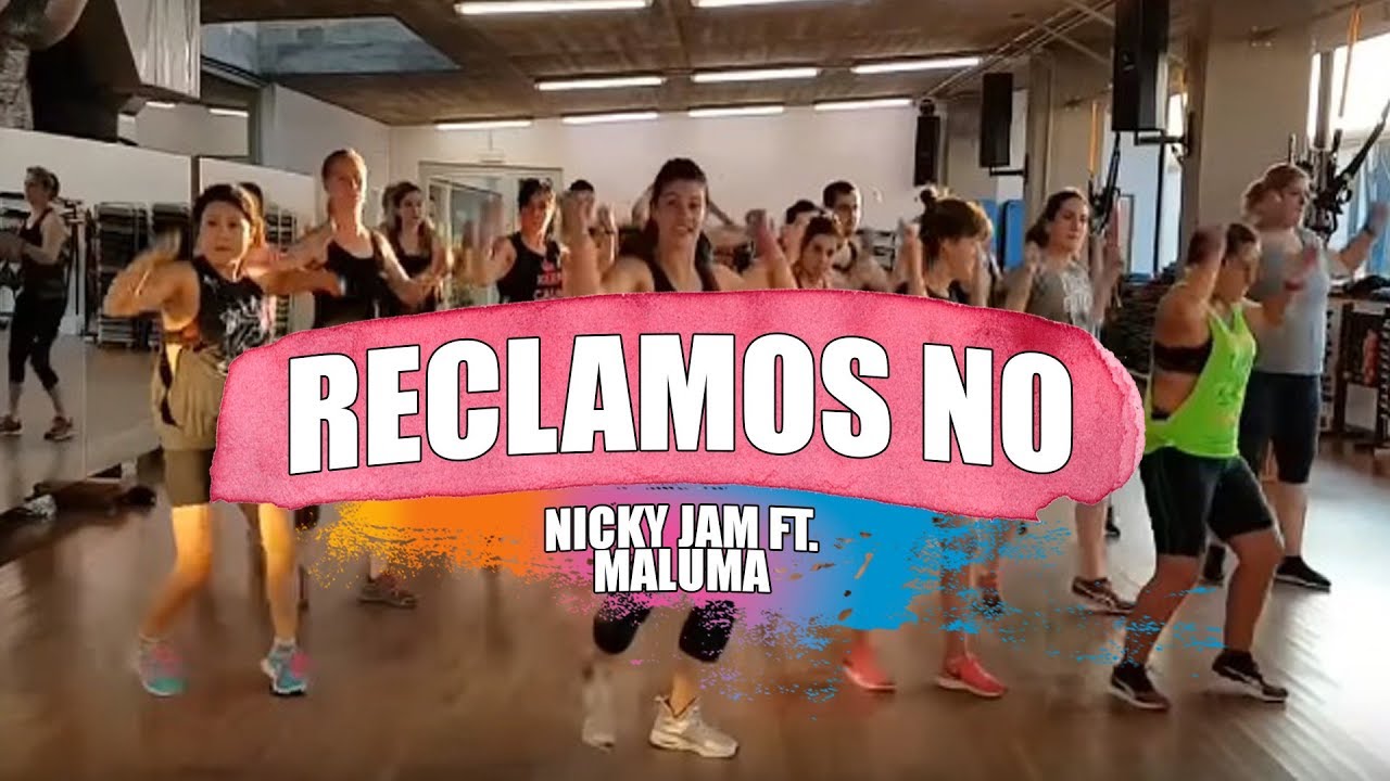 RECLAMOS NO! - Nicky Jam Feat. Maluma (Reguetón) / ZUMBA con MELISSA DA CRUZ