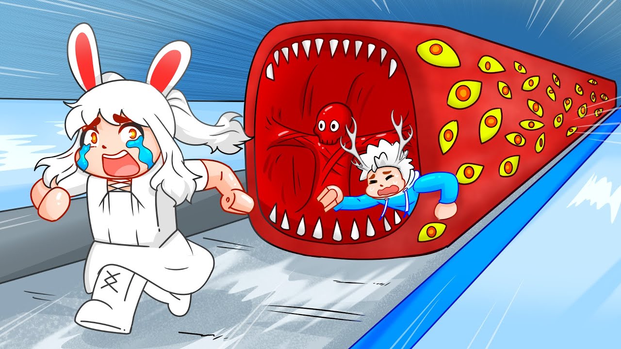 AKU & @AKUDAP MELIHAT PENAMPAKAN TRAIN EATER! SEREM BANGET!