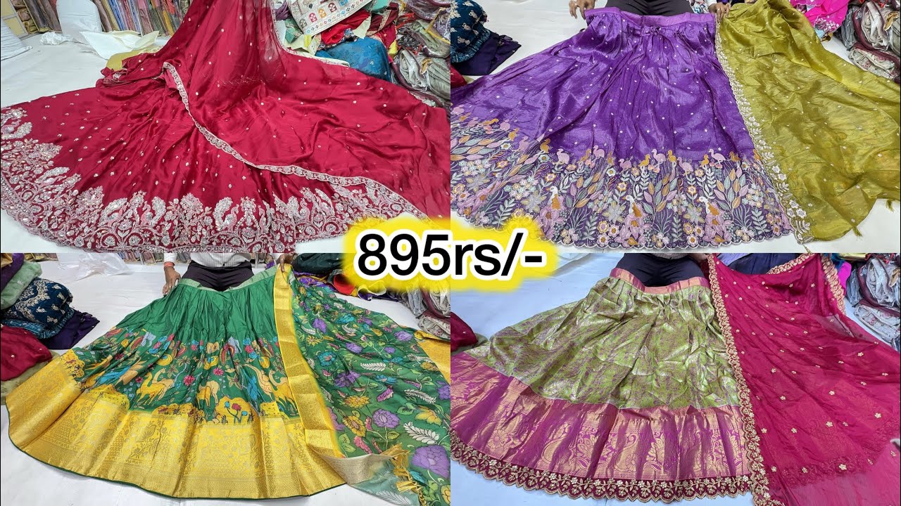 chickpet wholesale festival offer lehenga collection @849rs | single piece courier available