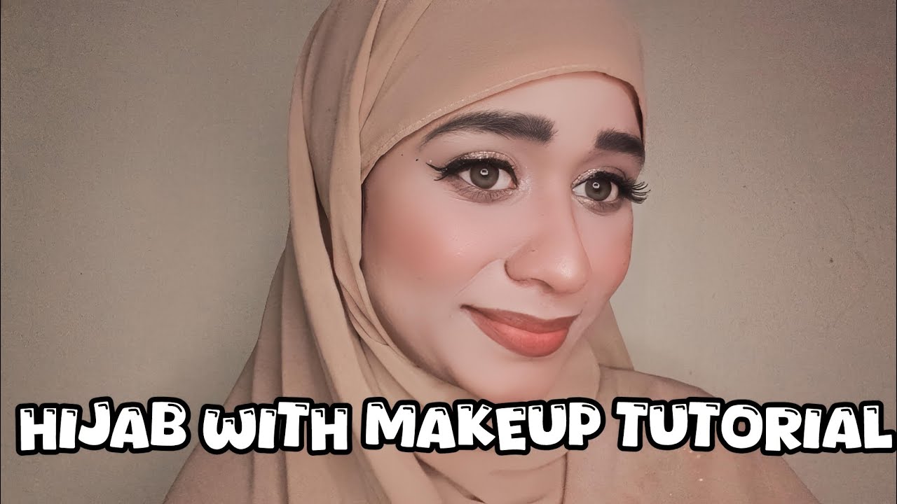 Hijab with makeup tutorial | 🤎| vlog | by | Saniya Mirza| 