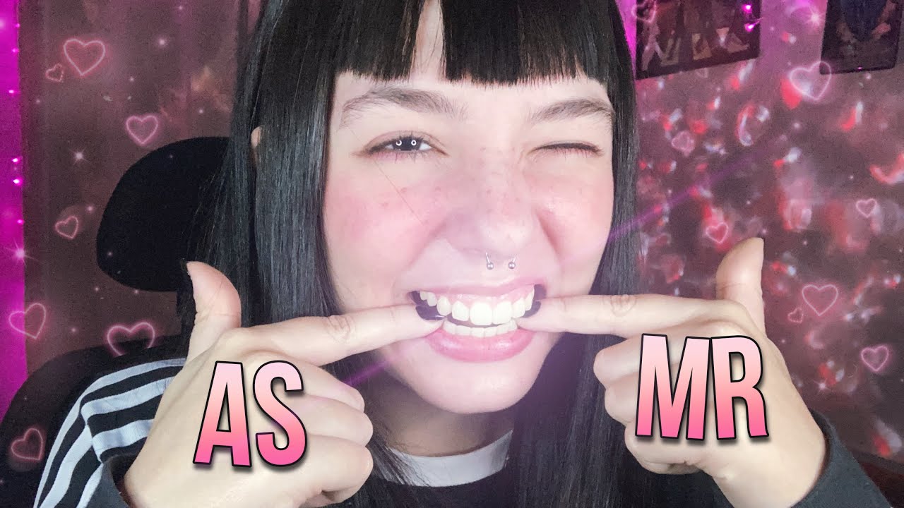 ASMR COM OS DENTES 🦷 | ESTRANHAMENTE SATISFATÓRIO