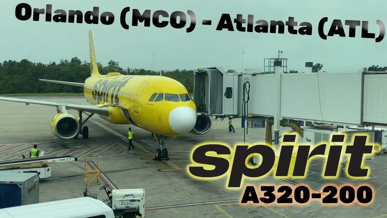 TRIP REPORT: Orlando (MCO) - Atlanta (ATL) onboard a Spirit Airlines A320