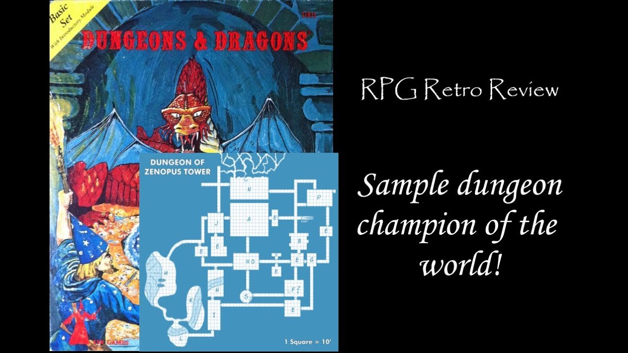 RPG Retro Review:  Tower of Zenopus