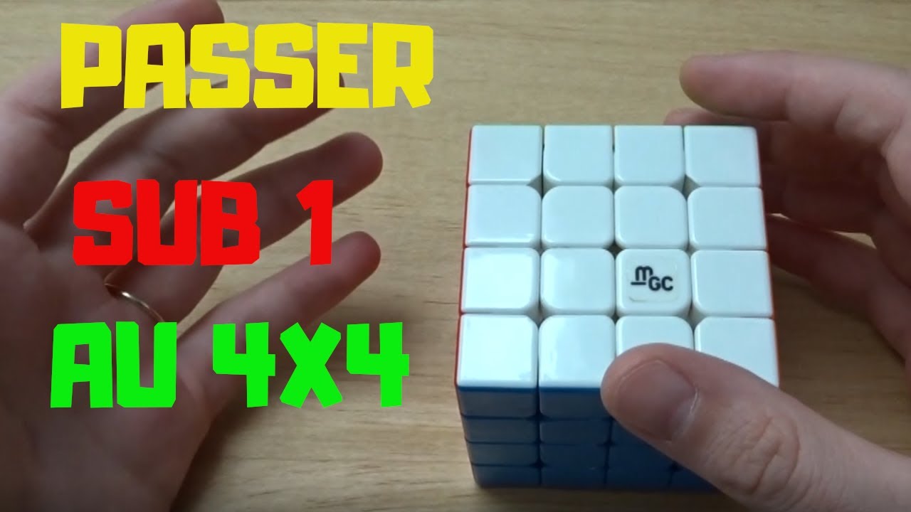 Comment passer sub 1 au 4x4? (Je vous donne mes astuces)