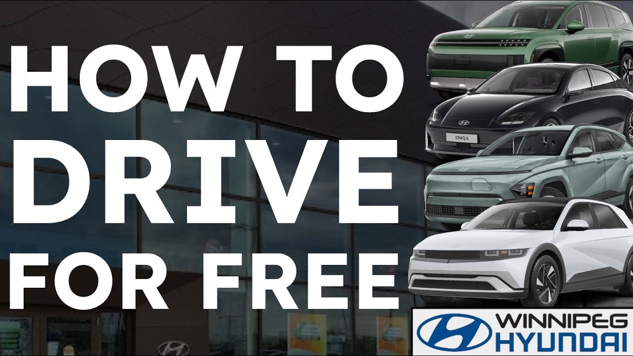 See How Winnipeg Hyundai Can Help You Drive For Free!