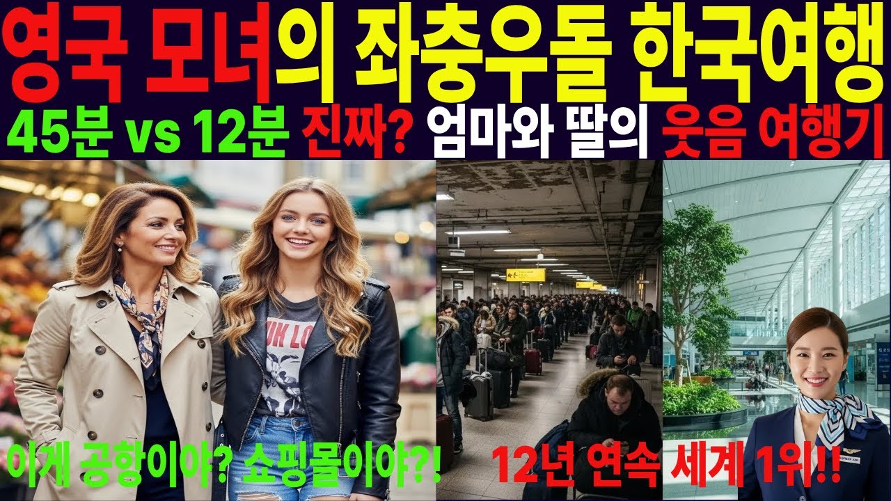 [해외감동사연] 미녀모녀의 좌충우돌 웃음여행