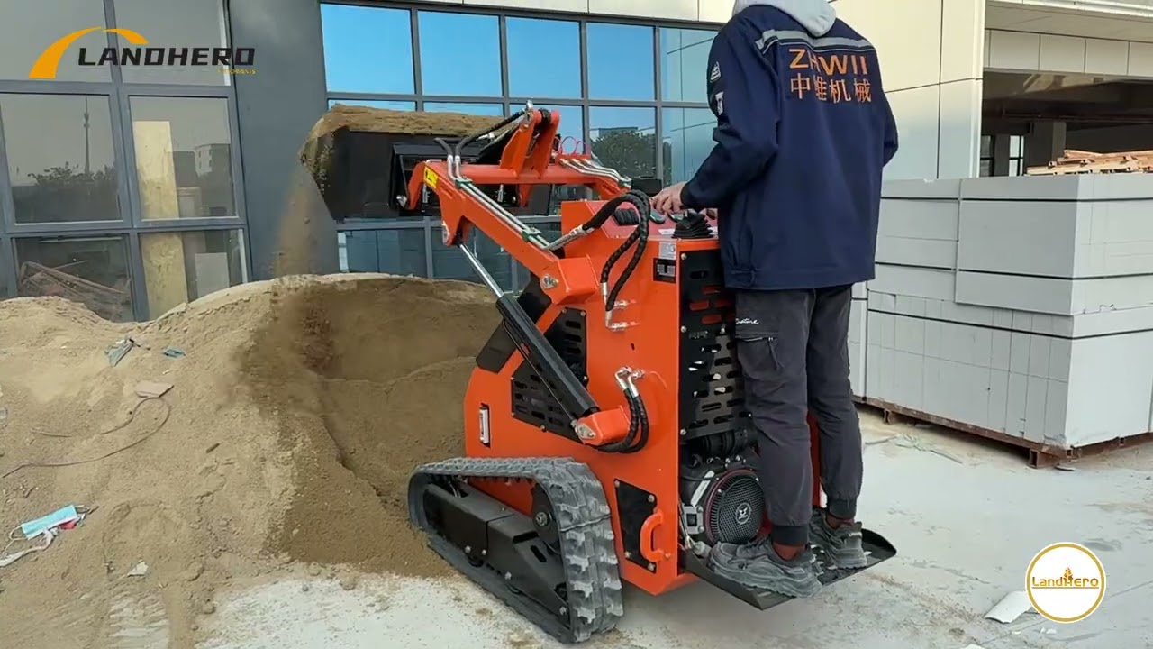 Are the affordable LandHero mini skid steer loaders worth buying? #lanhero #t460 #miniskidsteer