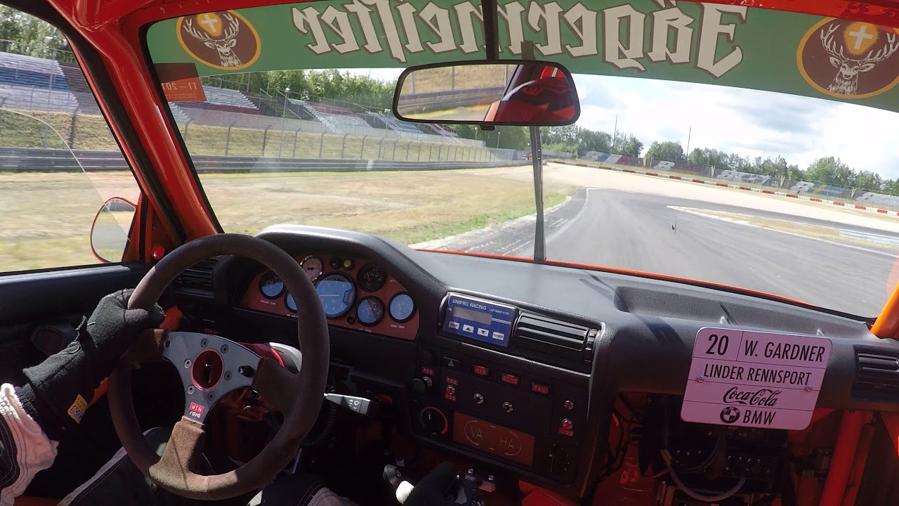BMW E30 M3 DTM Jägermeister at OGP Nürburgring 2018 Tourenwagen Revival