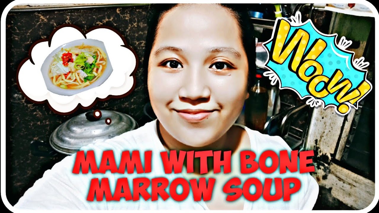 Mami with Bone Marrow Soup