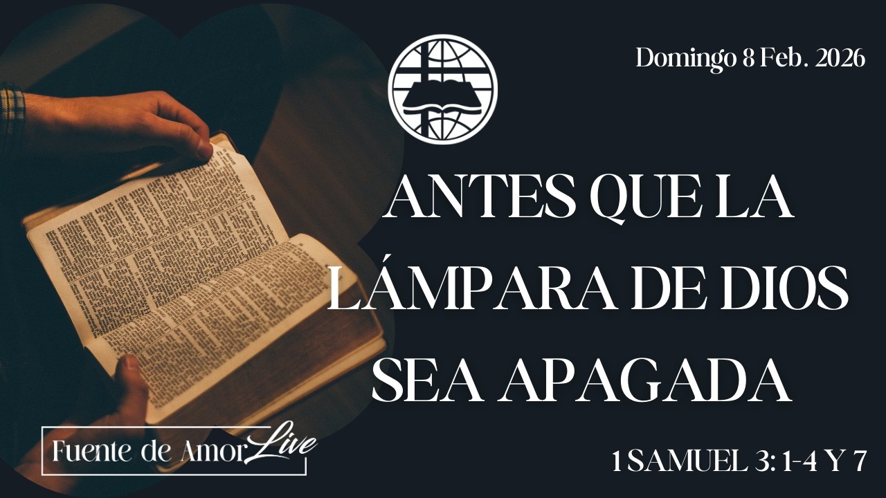 Antes Que La Lámpara de Dios se Apague