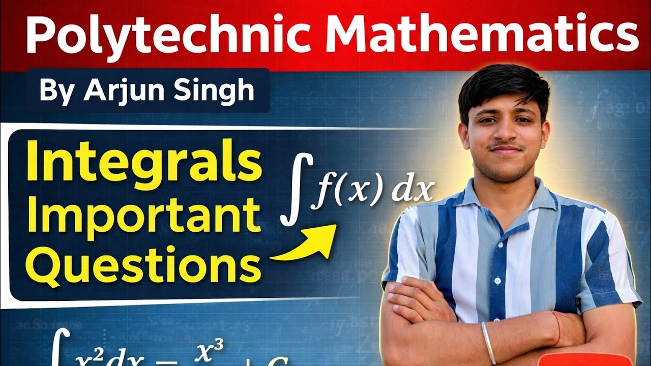 Polytechnic Mathematics 2025 - 26|#YouTubeEducation#MathsYouTubeChannel#OnlineMathsClass