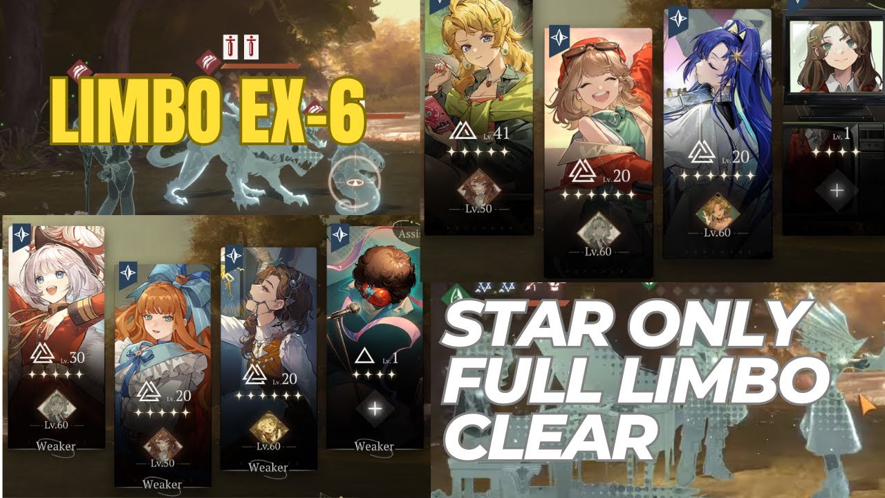 Limbo EX-6 |  Full Clear with only Star Units [Reverse 1999]