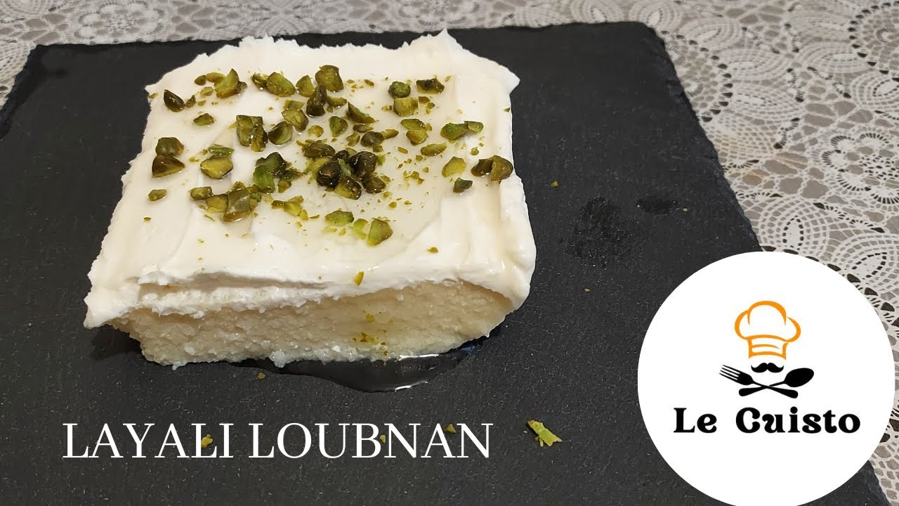 la recette du layali loubnan 🇱🇧