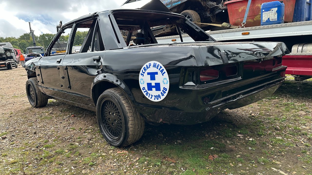 Aldershot unlimited bangers world qualifier 2024 pit walk