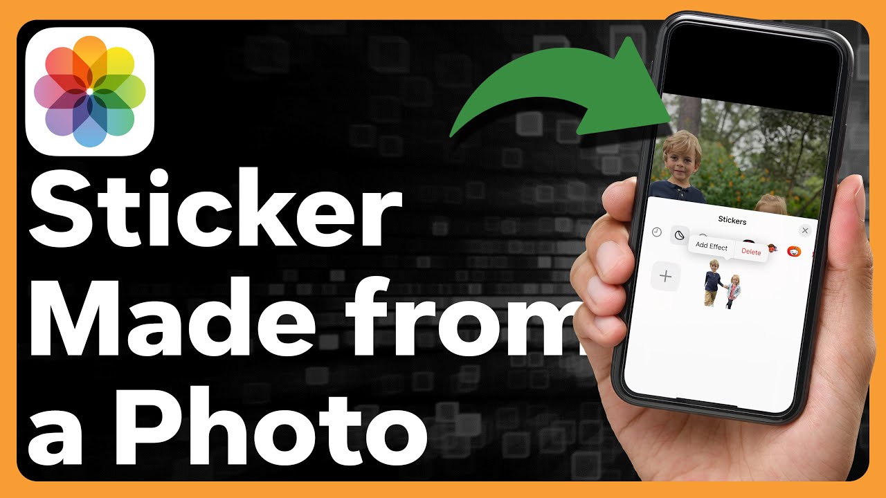Как сделать наклейку из фотографии на iPhone