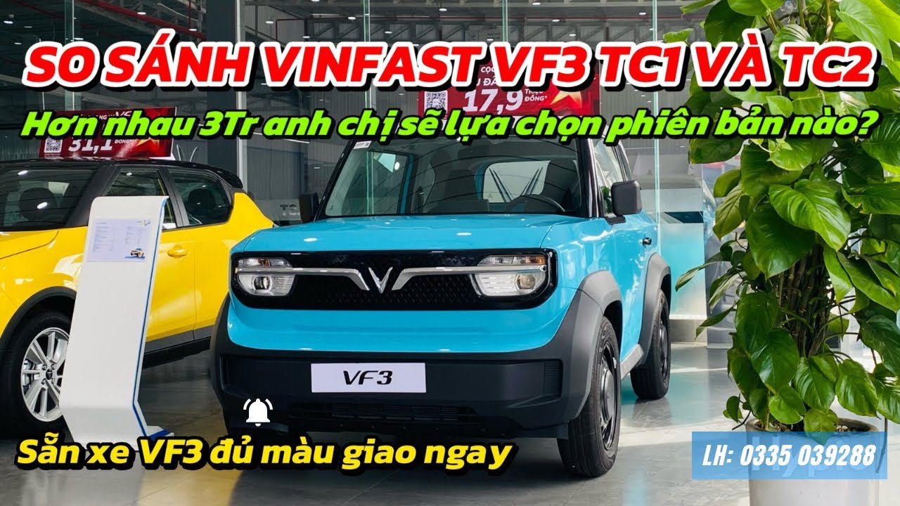 Vinfast VF3 Giảm Sốc T11 | Chênh nhau 3Tr anh chị sẽ lựa chọn mẫu xe nào?