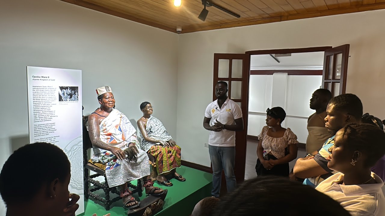 Untold History of Ashanti Kingdom || A Tour at the KUMASI MANHYIA PALACE MUSEUM || Skbeatz Records
