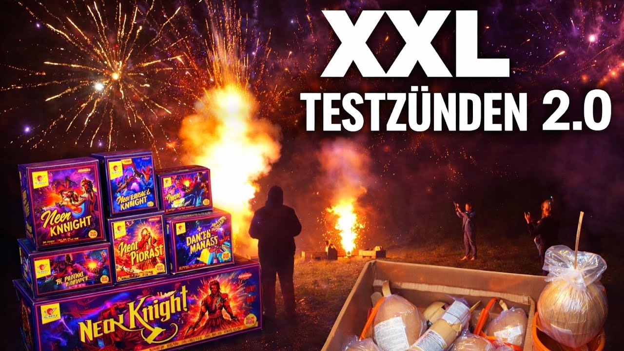 KRANK ! ALBERT NEUHEITEN + KUGELBOMBEN | XXL TESTZÜNDEN 2.0