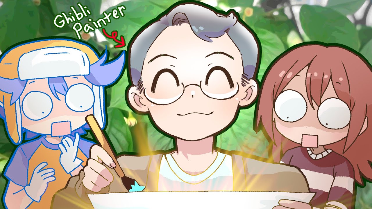 Getting SCHOOLED By A Ghibli Background Artist
