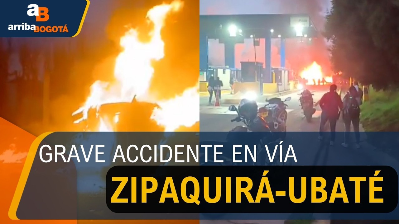 Grave accidente en v&iacute;a Zipaquir&aacute;-Ubat&eacute; deja 19 heridos y varios fallecidos | CityTv