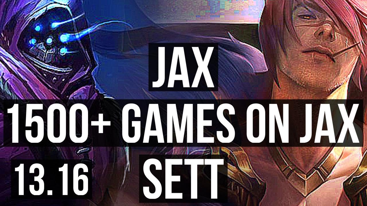JAX vs SETT (TOP) | 1500+ games, 4/1/2 | KR Challenger | 13.16