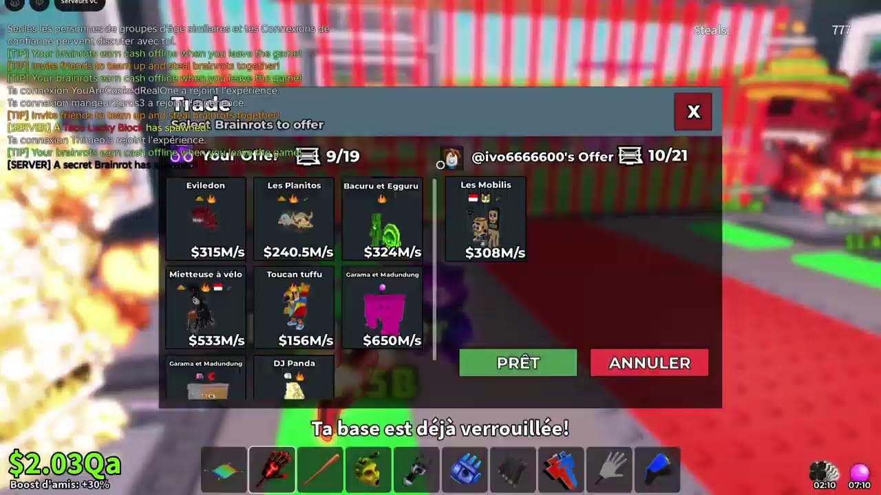Venez trade sab (garam ou dragon )
