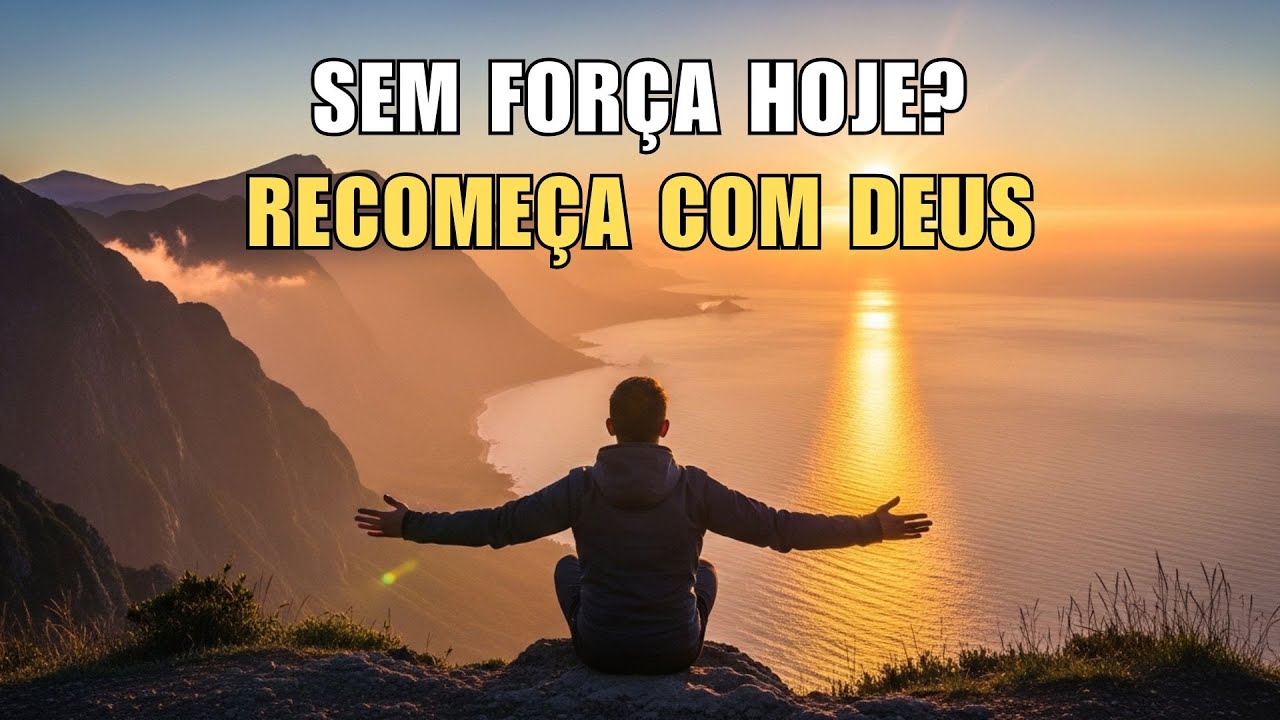 Acordou sem força? Oração de 5 minutos pra recomeçar hoje