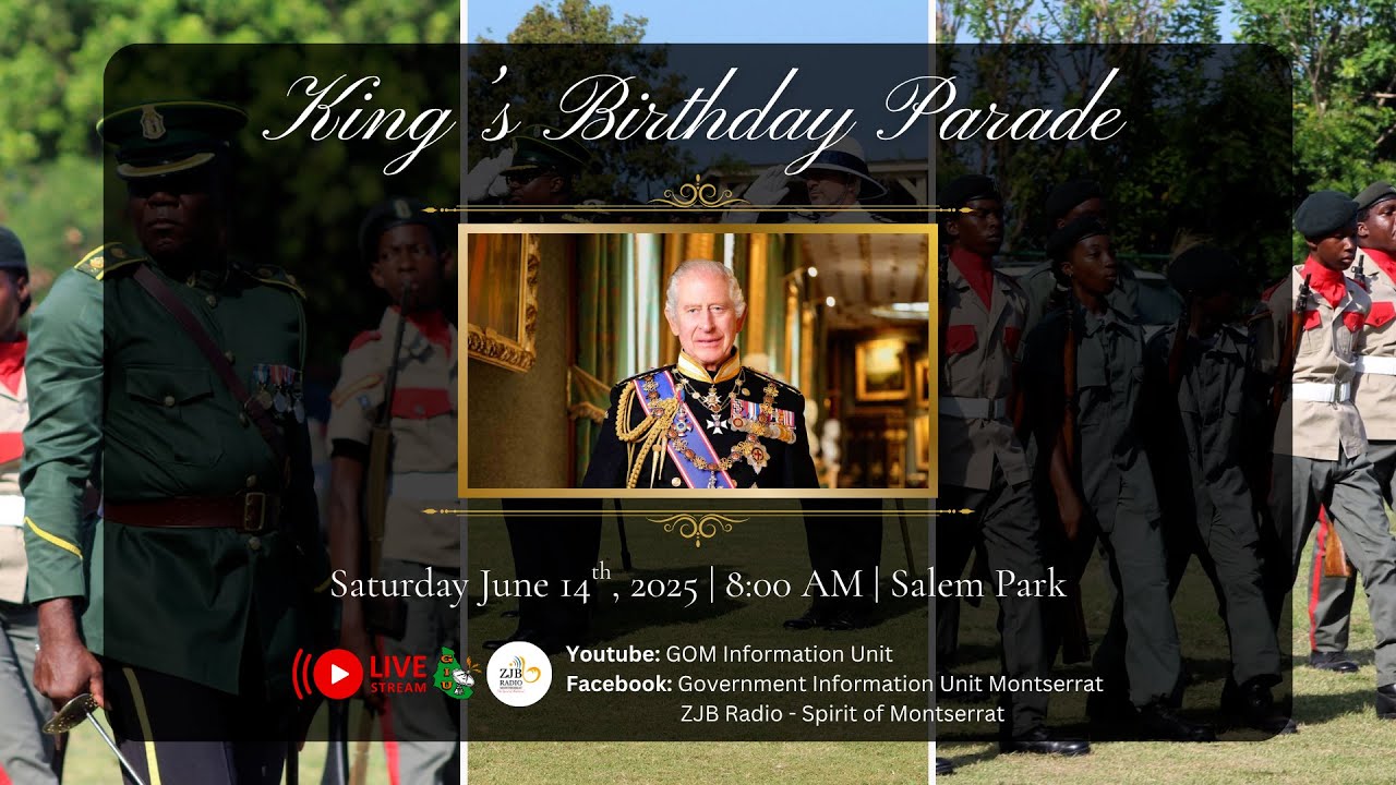 King's 77th Birthday Parade June 14th, 2025