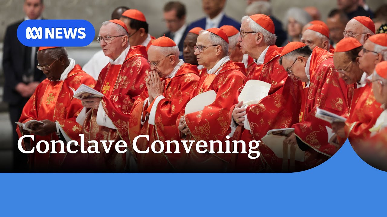 Conclave to elect new pope getting underway in Vatican City | ABC NEWS