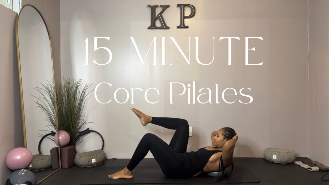 15 Minute Mat Pilates Workout || Core Focused With Mini Ball