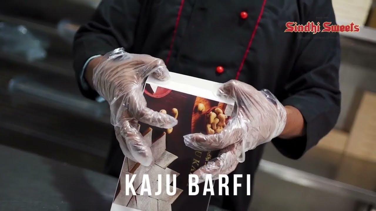 Sindhi Sweets Kaju Burfi | Made With Finest Kaju In Pure Desi Ghee | Take A Tour of Manufacturing