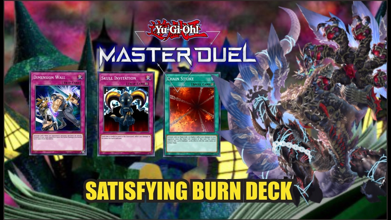 Satisfying Burn Deck ~ YU-GI-OH! MASTER DUEL SEASON 50