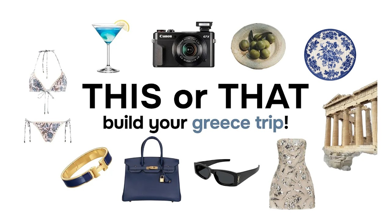 THIS or THAT | build your dream greece trip🇬🇷🏛️🧿