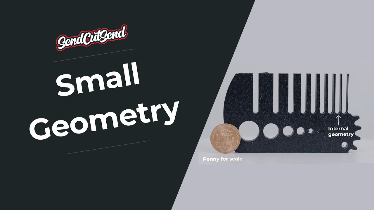 Design Considerations: Laser Cutting Small Geometry