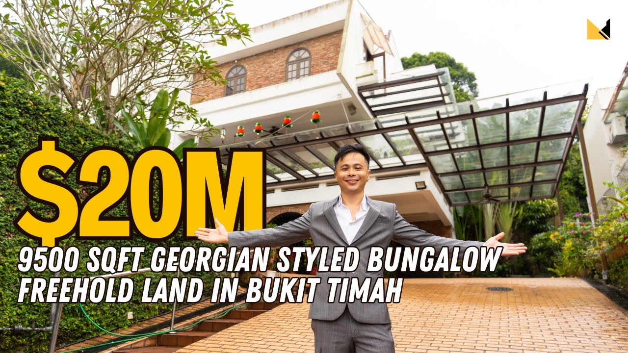 Massive 9500 Sqft Freehold Landed Bungalow in Bukit Timah - Greenbank Park | MDL SG Vlog #49