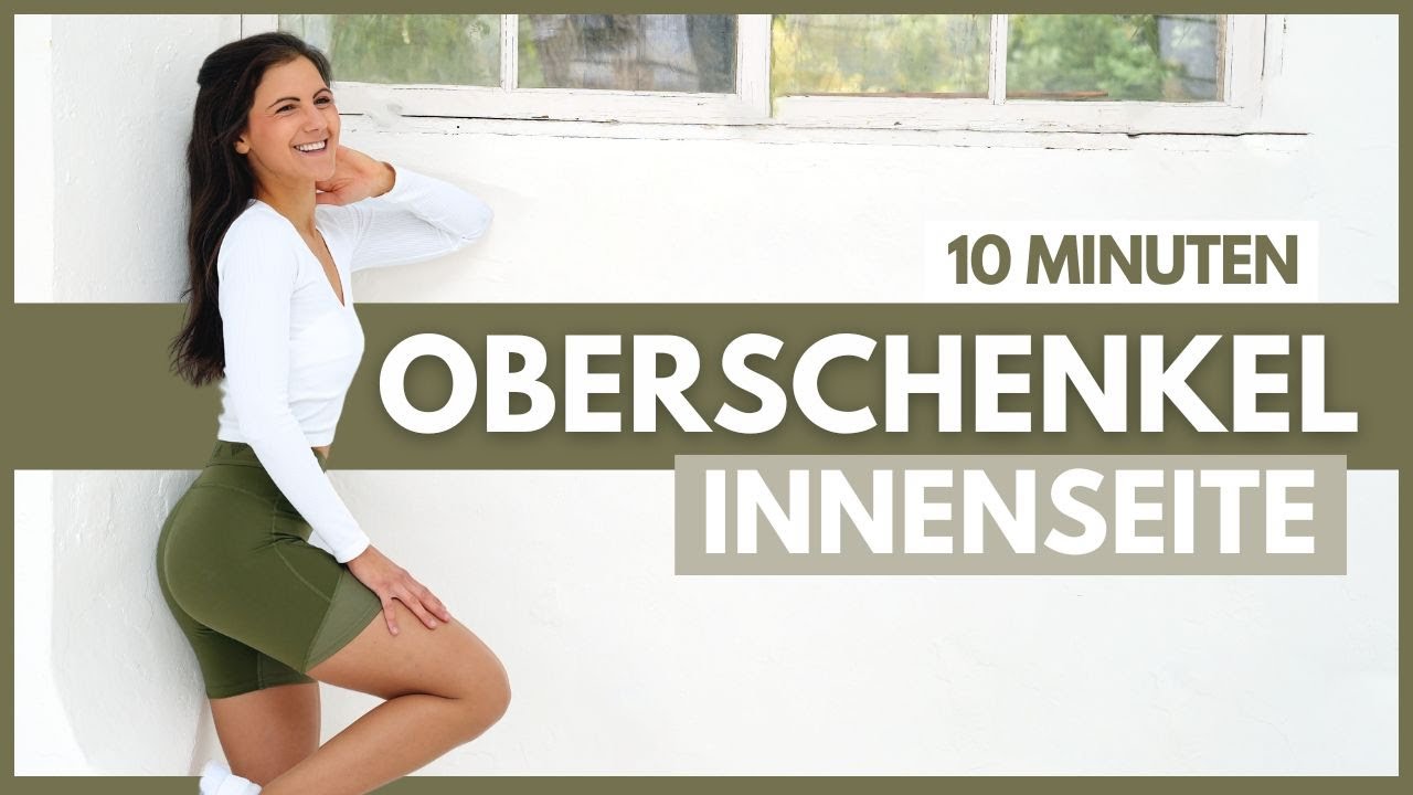 Oberschenkel trainieren | Oberschenkel Innenseite in 10 MIN trainieren & straffen | Tina Halder