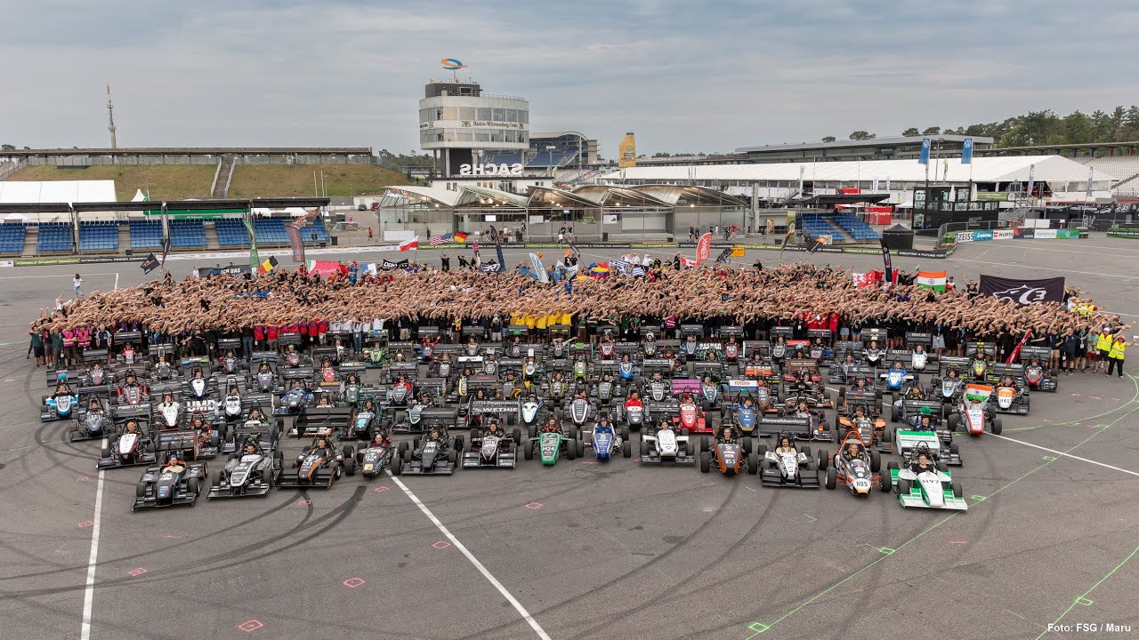 Hockenheimring: 20 Jahre Formula Student Germany  - 3000 Studenten aus 25 Nationen k&auml;mpfen um Pokal