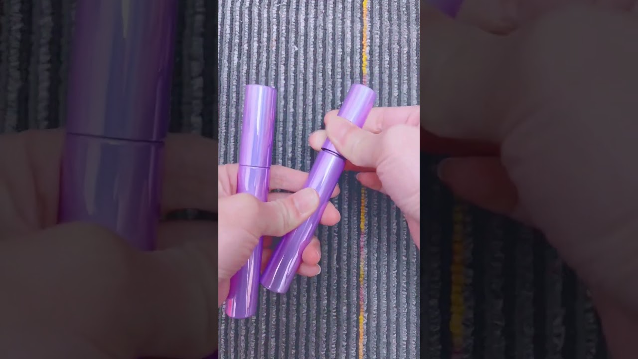 Elegant Lavender Mascara Tubes: A Touch of Glamour