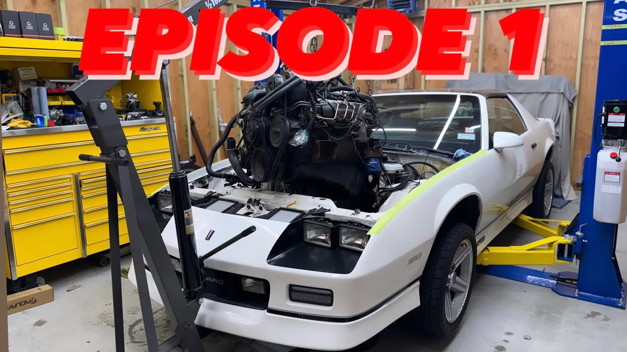 How to LS Swap a 1987 IROC-Z | Episode 1 “The Tear Down!”