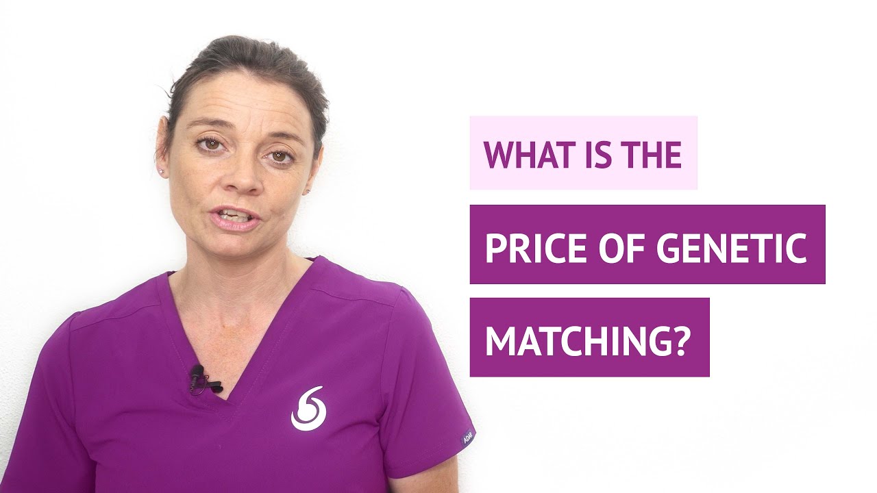 What is the price of genetic matching with the egg donor?