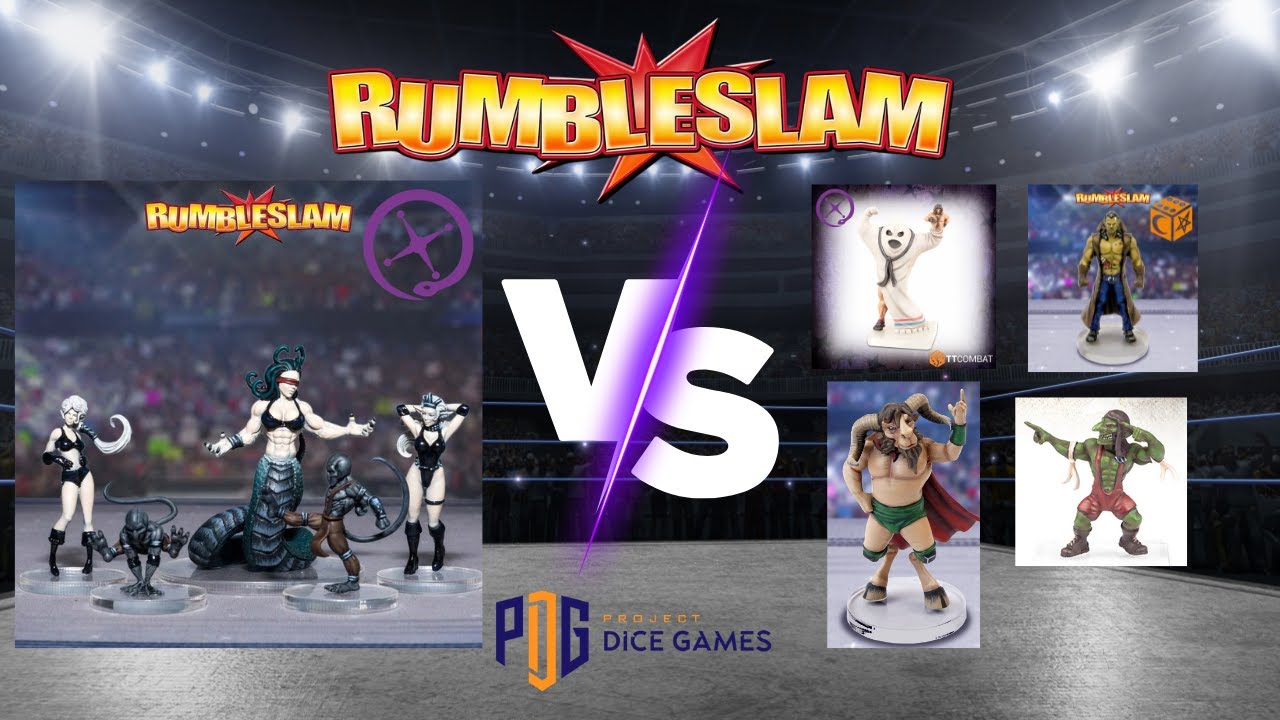 Rumbleslam Twisted Shadows (Gomorrah) Vs Superstars: Gravedigger, Mr Sock, Wonderkid, Goblin Brawler