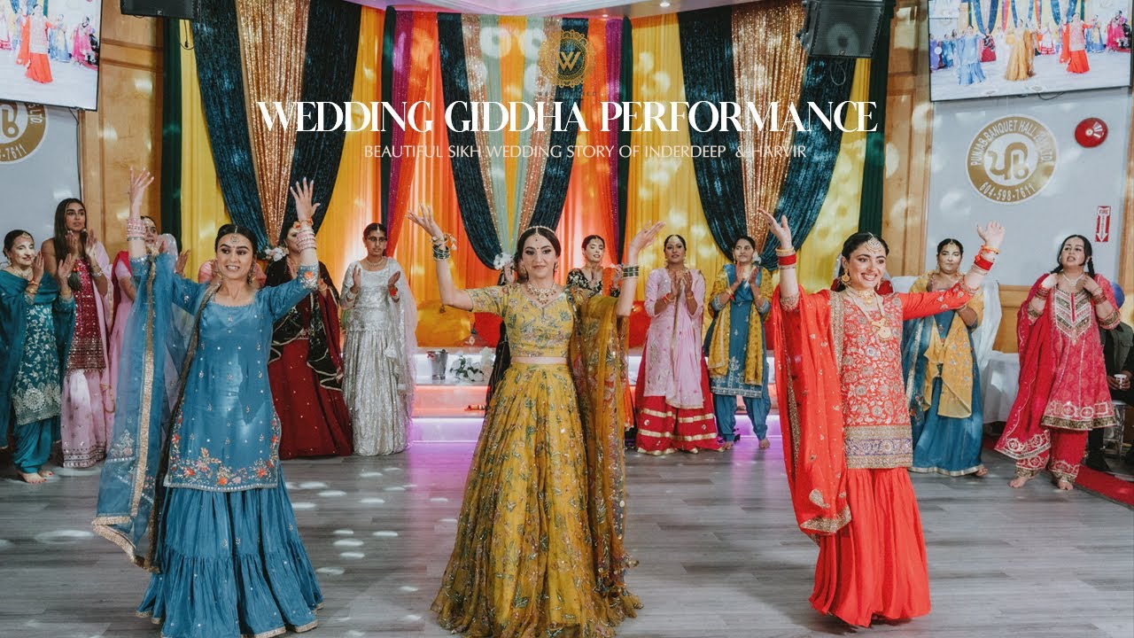 Wedding Giddha Performance I Well choreographed & coordinated I Surrey