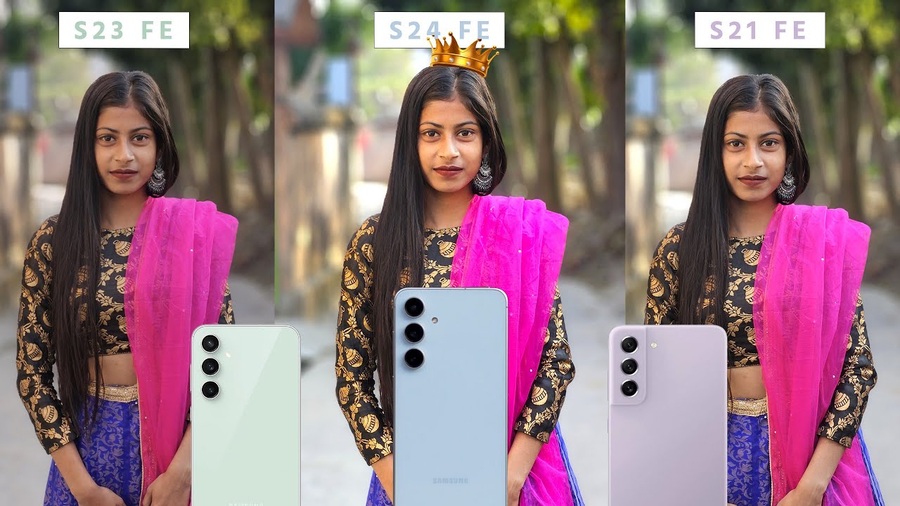 Samsung S24 Fe vs S23 Fe vs S21 Fe Camera Test - Shocked ✅